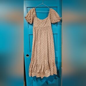 Noralee (Rylee + Cru) Dress. Brown.